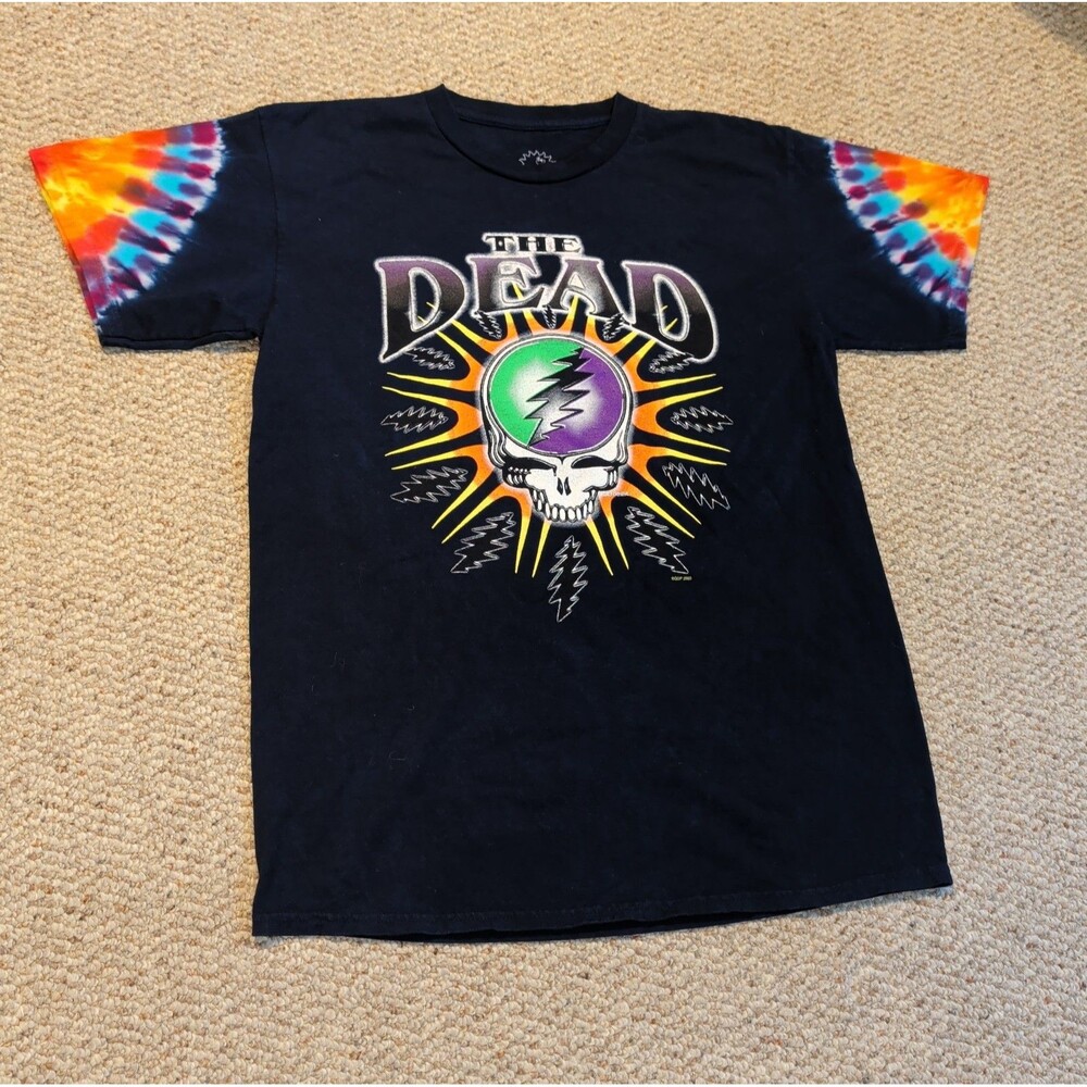 Grateful Dead Sundog The Dead T Shirt M Tie Dye Short Sleeve 2003 Double Sided